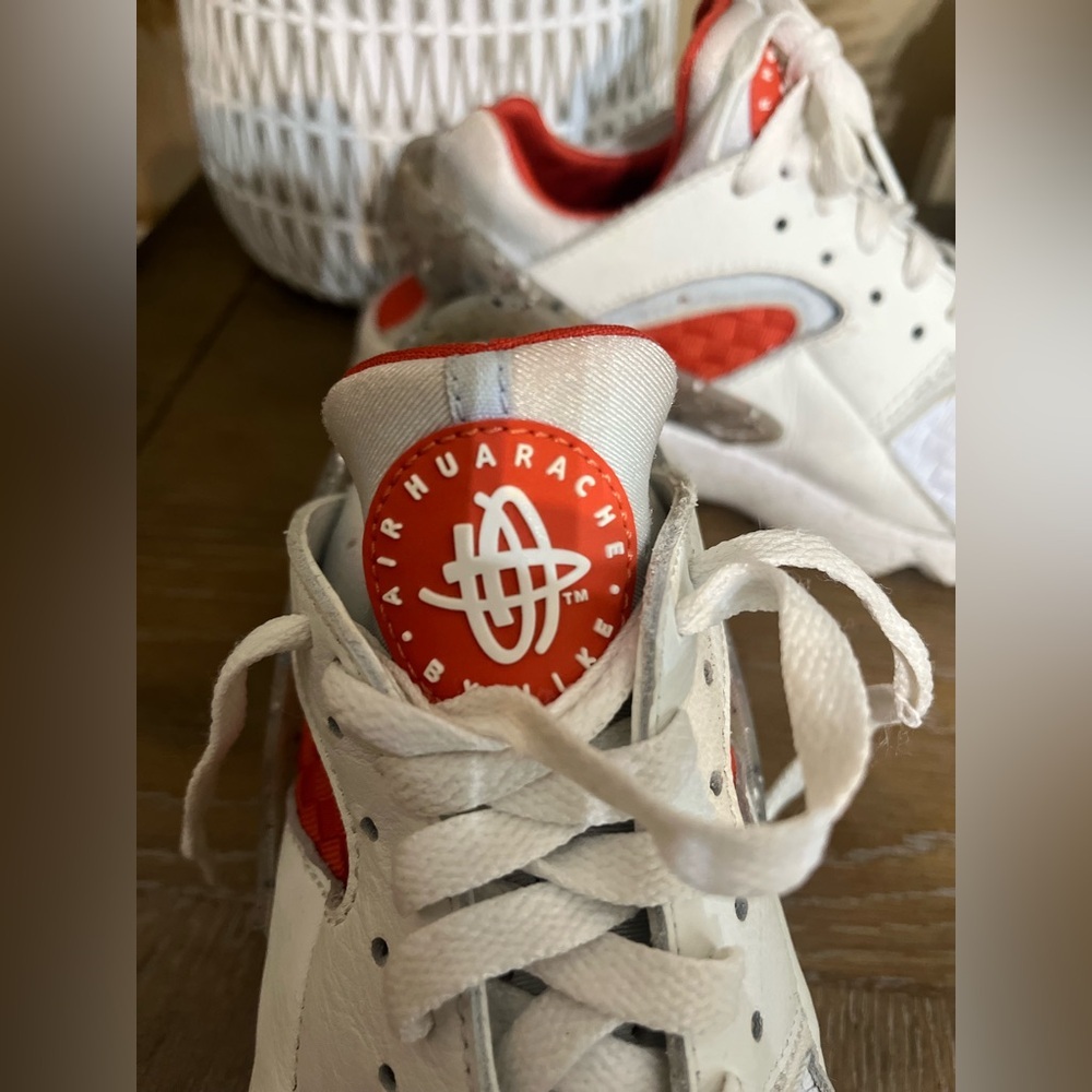Nike Air Huarache Crater Premium White Orange Women’s‎ Size 8 - Picture 15 of 16